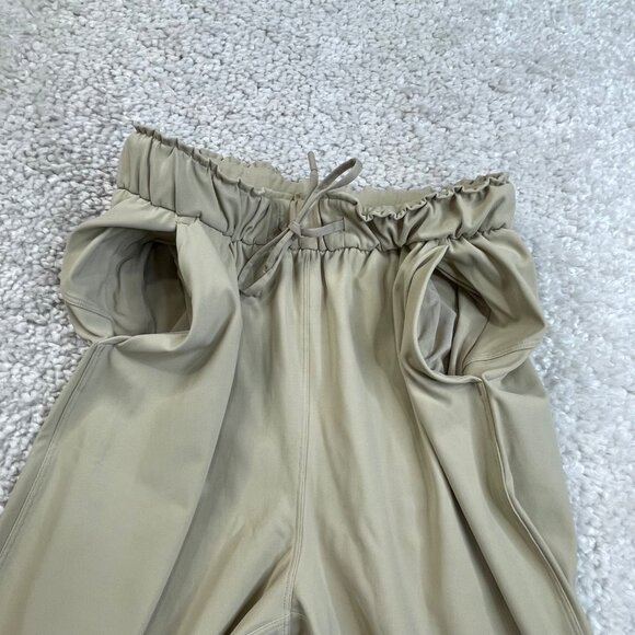 Lululemon Stretch High Rise Jogger Pants Beige Tan - Picture 5 of 10